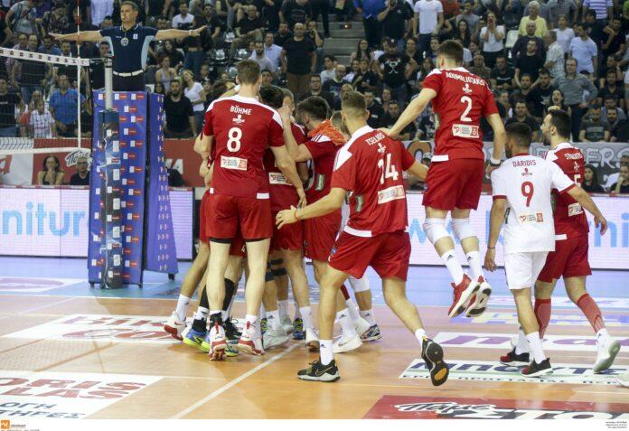 VOLLEY LEAGE / ÔÅËÉÊÏÓ / ÐÁÏÊ - ÏÓÖÐ (ÖÙÔÏÃÑÁÖÉÁ: ÌÏÔÉÏÍ ÔÅÁÌ)