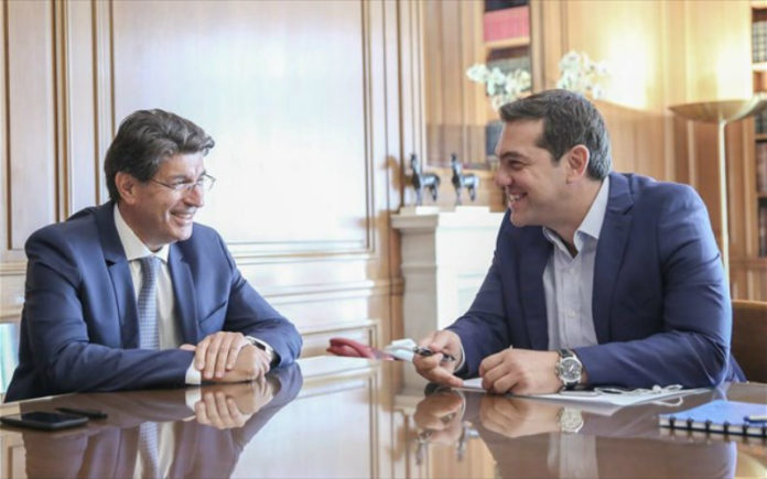 Fessas and Alexis Tsipras
