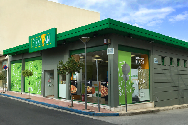 νεο κατάστημα pizza fan στα ΜΕΓΑΡΑ