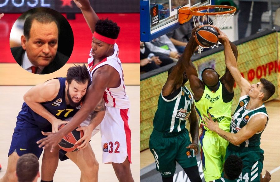 Μανουσέλης μπασκετικό Ξύλο Παναθηναϊκός Ολυμπιακός