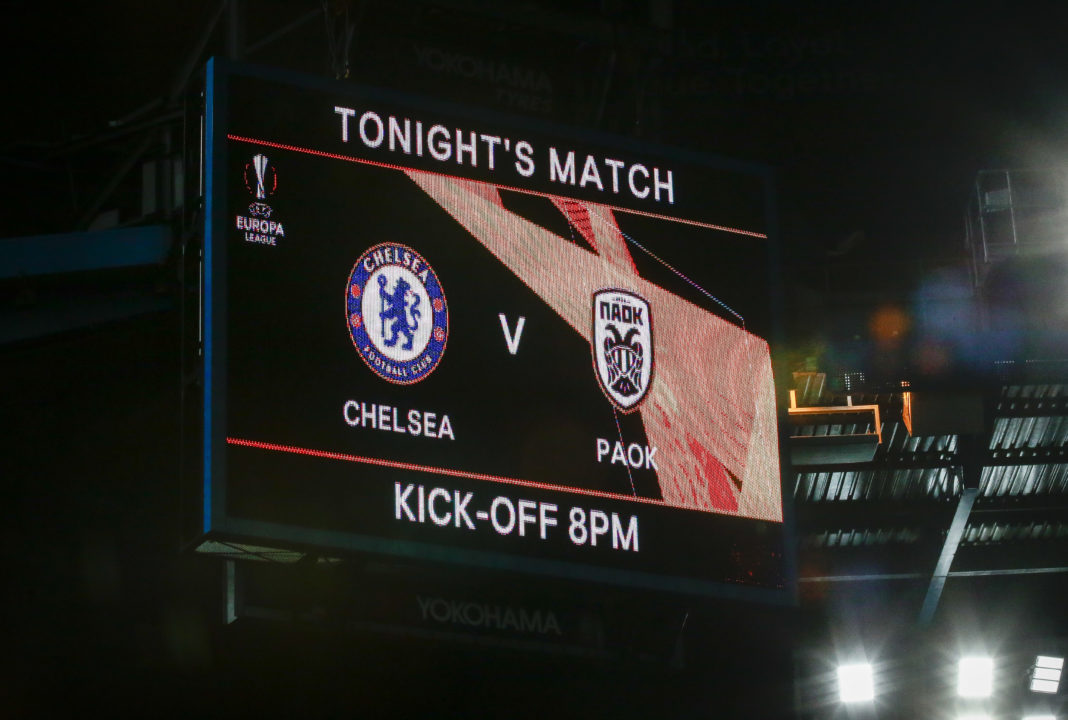 Τσέλσι - ΠΑΟΚ Live