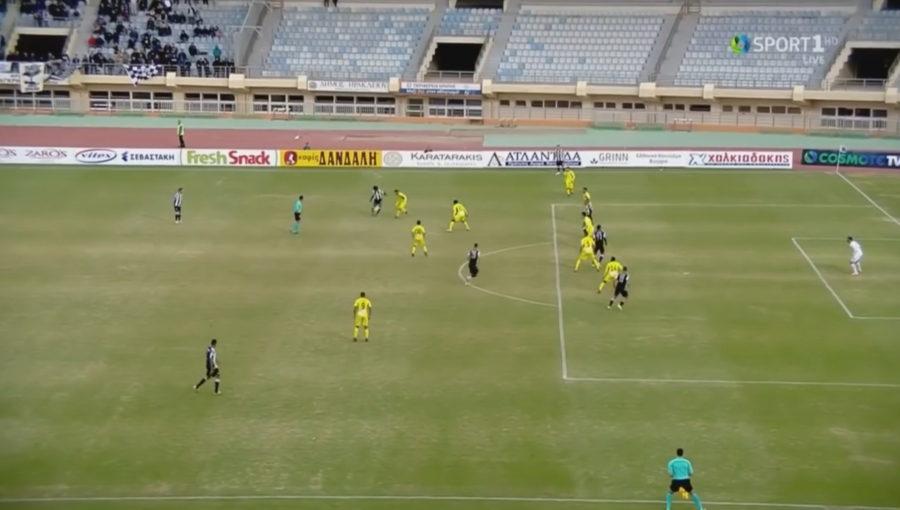 Εργοτέλης ΠΑΟΚ 1-2 οφσάιντ