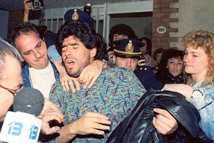 Μαραντόνα κοκαΐνη σύλληψη 1991 Σαν Σήμερα FWS