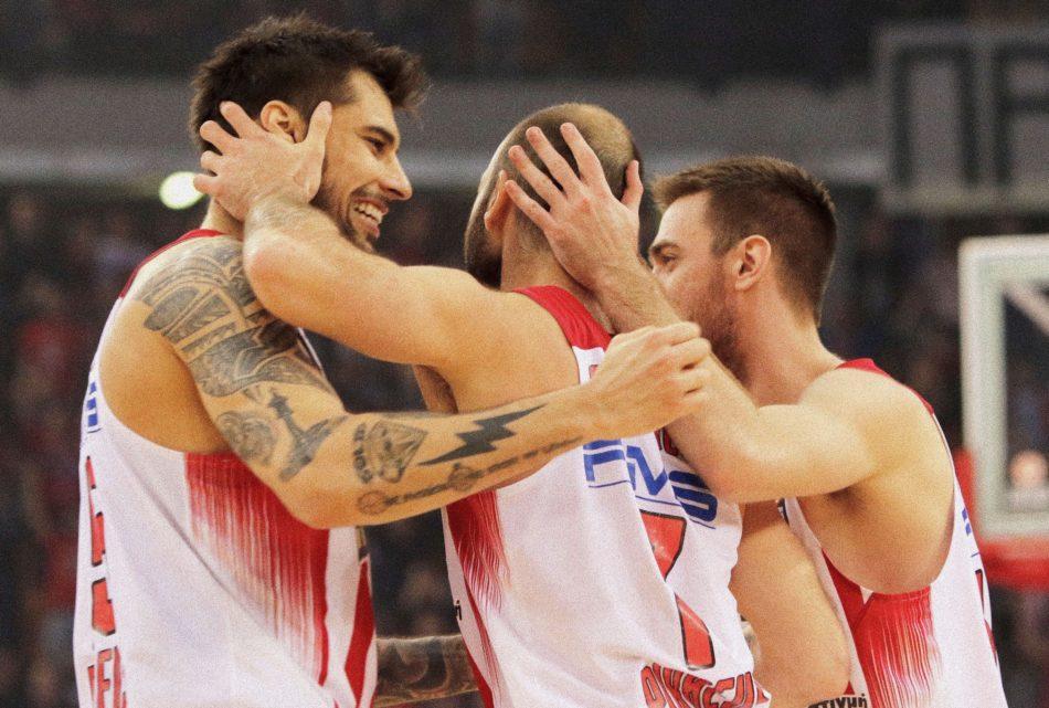 Πρίντεζης Σπανούλης Μάντζαρης Ολυμπιακός