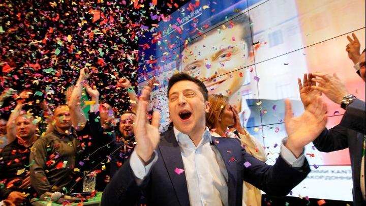 Βολοντίμιρ Ζελένσκι πρόεδρος Ουκρανίας