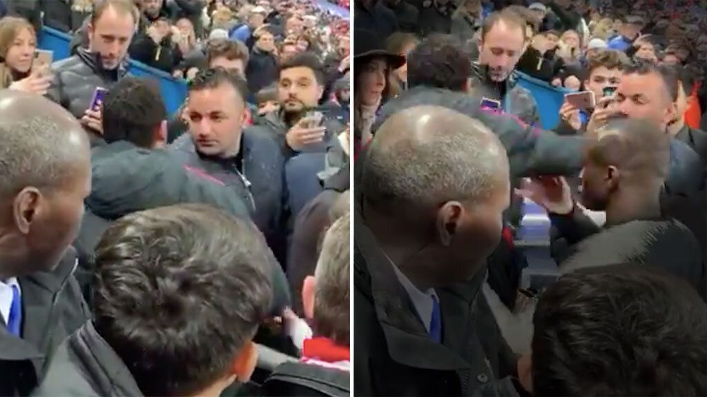 Νεϊμάρ γροθιά Ρεν Παρί