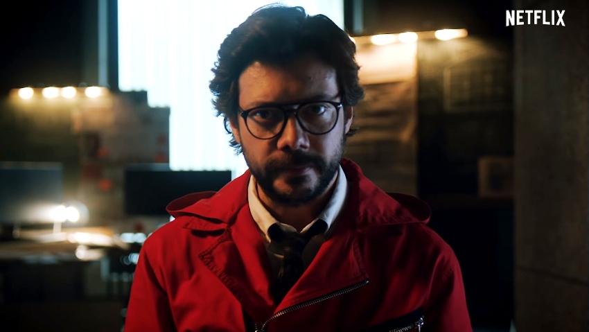 casa de papel professor