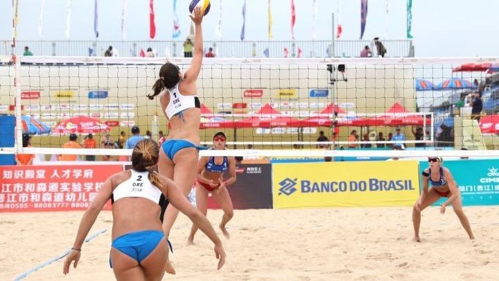 Αρβανίτη Καραγκούνη μπιτς βόλεϊ beach volley