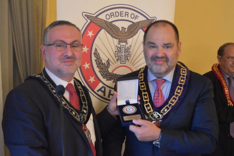 Τζορτζ Λούκας Παναγιώτης Ριζόπουλος Ahepa