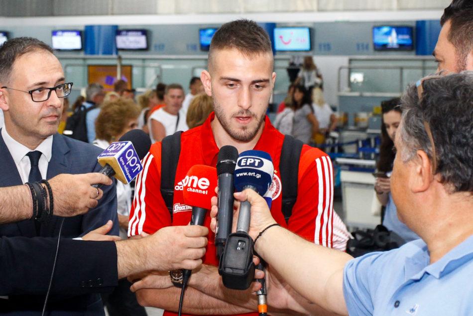 Κώστας Φορτούνης Ολυμπιακός αναχώρηση Πολωνία