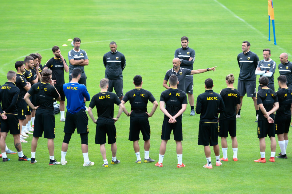 ΑΕΚ προπόνηση