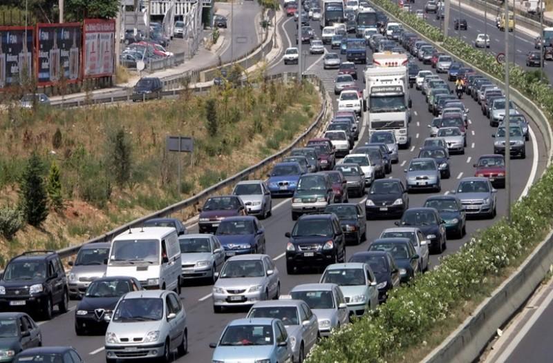 Εθνική οδός μποτιλιάρισμα κίνηση