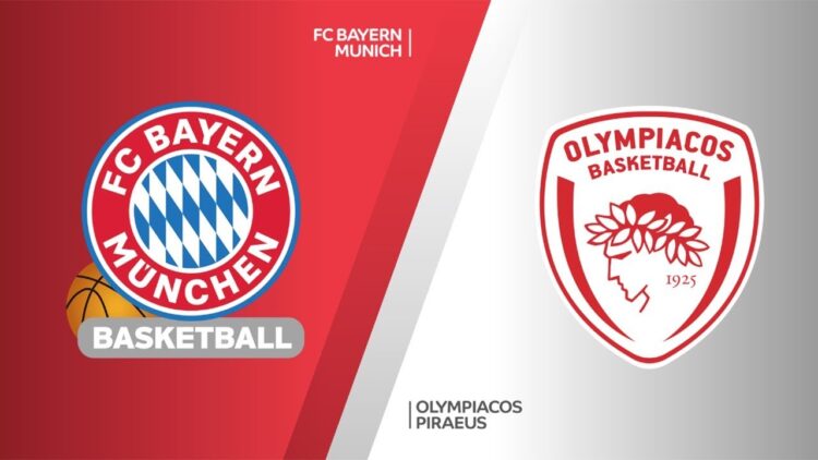 ΜΠΑΓΕΡΝ - ΟΛΥΜΠΙΑΚΟΣ - EUROLEAGUE live streaming bayern - olympiacos