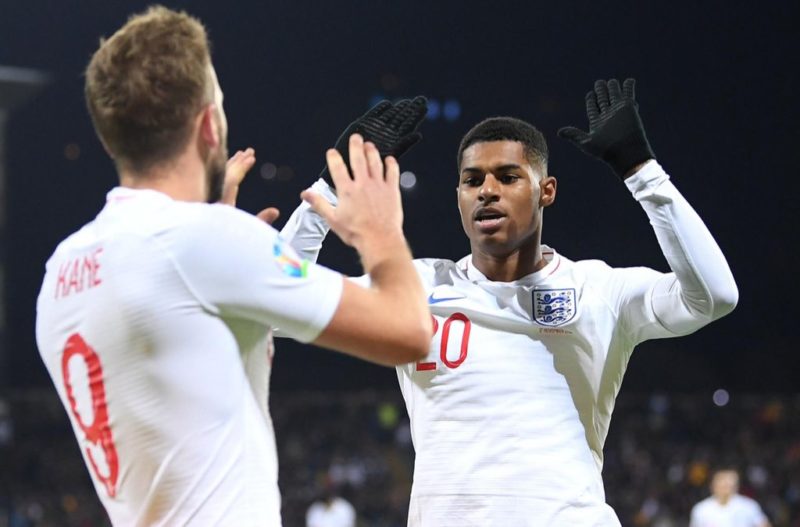 Ράσφορντ Χάρι Κέιν εθνική Αγγλίας