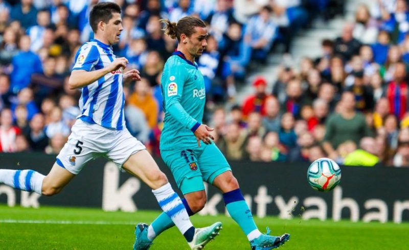 Ρεάλ Σοσιεδάδ μπαρτσελόνα 2-2