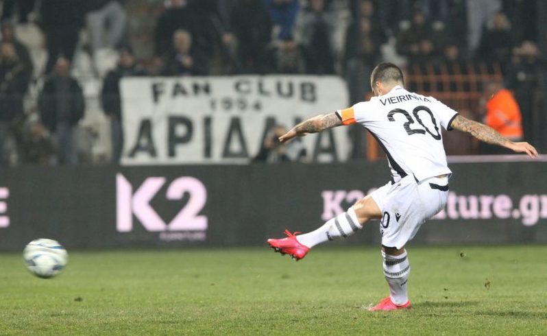 Βιεϊρίνια ΠΑΟΚ Βόλος πέναλτι