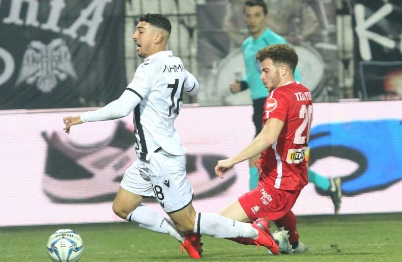 ΠΑΟΚ - Βόλος Λημνιός Τσαούσης πέναλτι