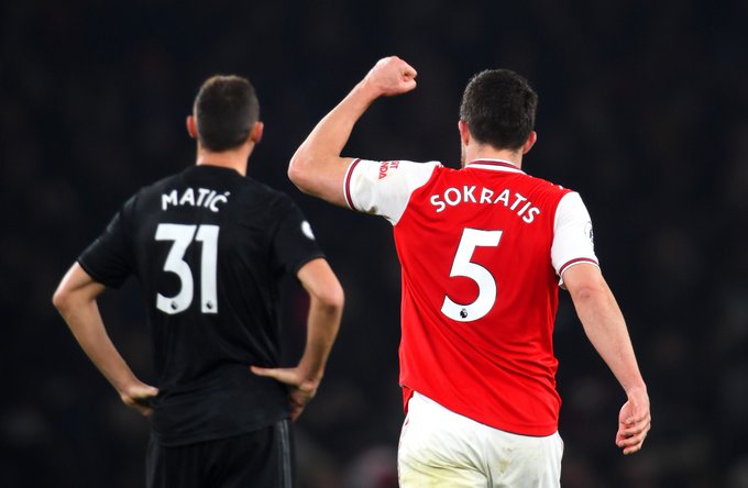 Άρσεναλ Μάντσεστερ Γιουνάιτεντ Σωκράτης Παπασταθόπουλος