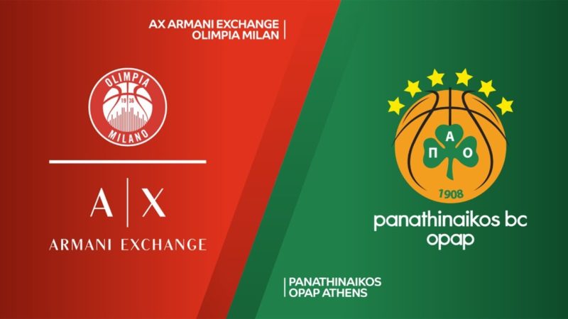 ΑΡΜΑΝΙ ΜΙΛΑΝΟ - ΠΑΝΑΘΗΝΑΪΚΟΣ live streaming FWS ARMANI EXCHANGE