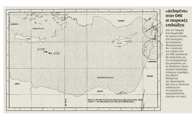 Τουρκία Λιβύη χάρτης