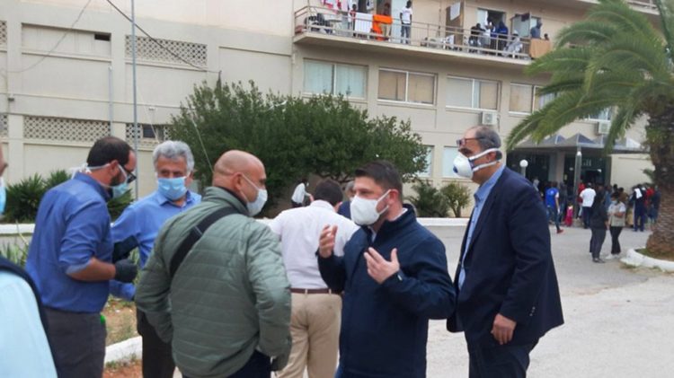 Κρανίδι Δομή μεταναστών κορωνοϊός Χαρδαλιάς