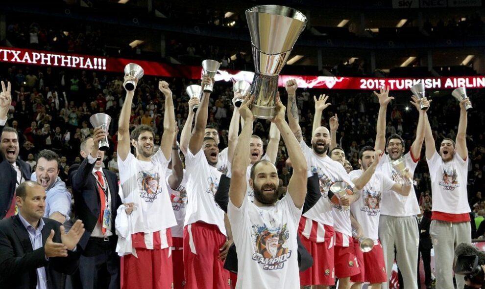 Σπανουλης Λονδίνο Euroleague κύπελλο Ολυμπιακός