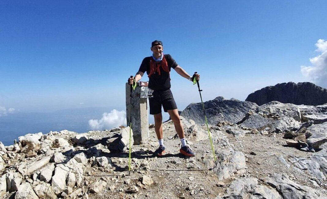 Παναγιώτης Αγγελόπουλος Όλυμπος Σκολιό Olympus Mythical Trail