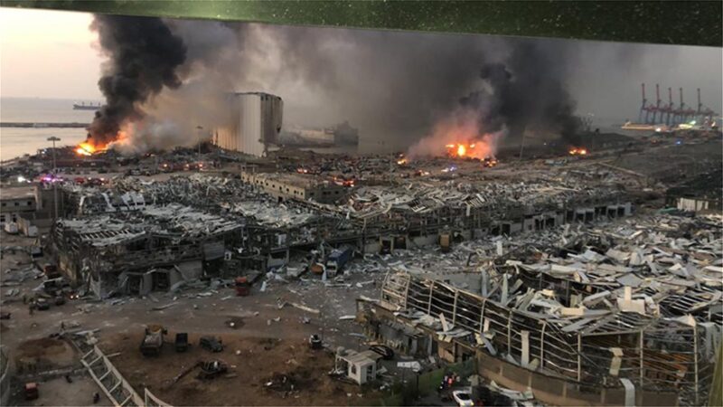 Βηρυτός Λίβανος εκρηξη