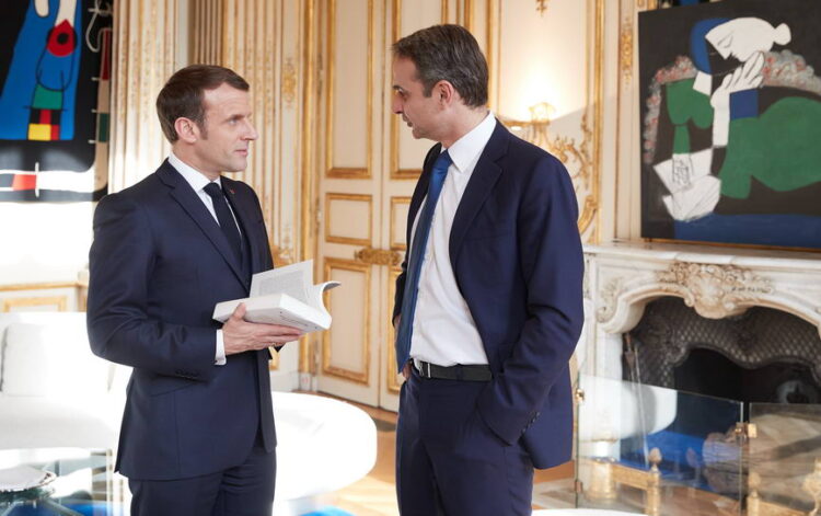 Εμανουέλ Μακρόν Κυριάκος Μητσοτάκης