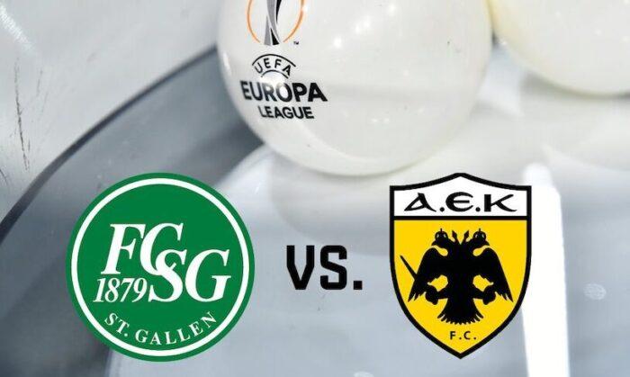 ΣΕΝΤ ΓΚΑΛΕΝ ΑΕΚ LIVE STREAMING