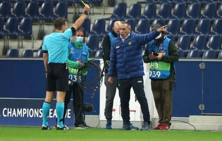 Γιώργος Δώνης Μακάμπι Σάλτσμπουργκ αποβολή