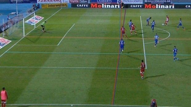 ΠΑΣ ΓΙΑΝΝΙΝΑ ΟΛΥΜΠΙΑΚΟΣ οφσάιντ πας γιάννενα ολυμπιακός