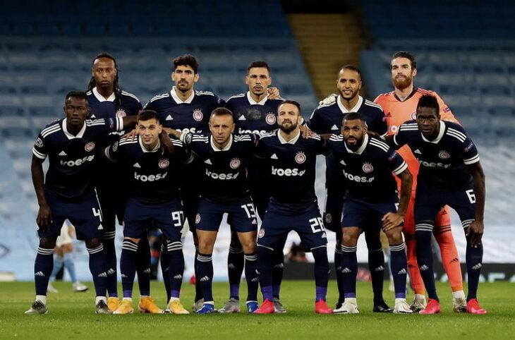 Ολυμπιακός Μάντσεστερ Σίτι ομάδα