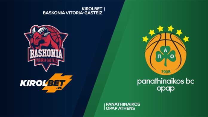 ΜΠΑΣΚΟΝΙΑ ΠΑΝΑΘΗΝΑΪΚΟΣ KIROLBET BASKONIA PANATHINAIKOS LIVE STREAMING