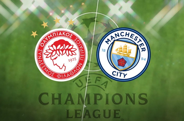 ΟΛΥΜΠΙΑΚΟΣ - ΜΑΝΤΣΕΣΤΕΡ ΣΙΤΙ Olympiacos Manchester City Live Streaming Champions League