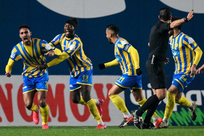 Βέργος Παναιτωλικός ΑΕΛ γκολ