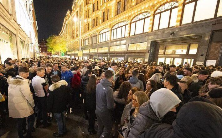 Harrods Τσιτσιπάς χάος συλλήψεις