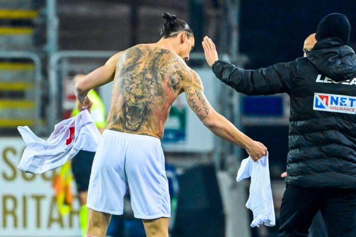 Ζλάταν Ιμπραΐμοβιτς Μίλαν τατουάζ