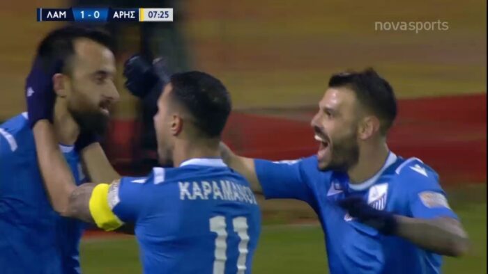 Λαμία Άρης γκολ