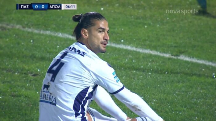 Λισγάρας αυτογκόλ ΠΑΣ Γιάννινα Απόλλων