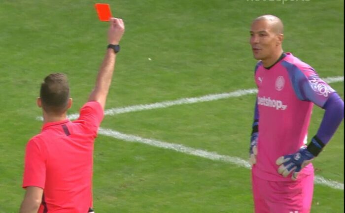 Παπαπέτρου Βάτερμαν αποβολή ΟΦΗ - ΠΑΟΚ