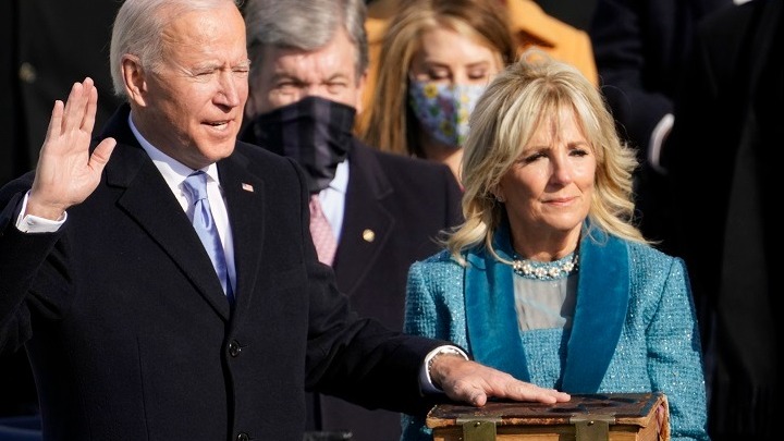 Τζο Μπάιντεν ΗΠΑ ορκωμοσία