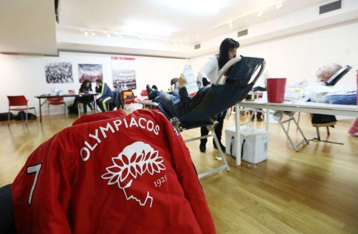 Αιμοδοσία Ολυμπιακός