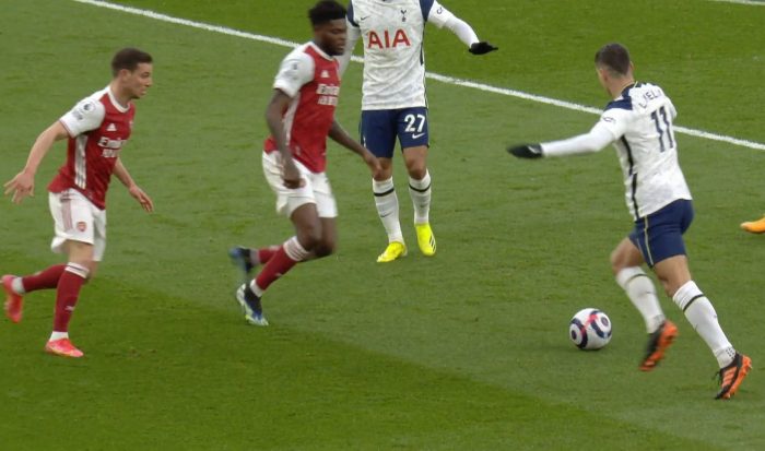 Λαμέλα ραμπόνα Άρσεναλ Τότεναμ