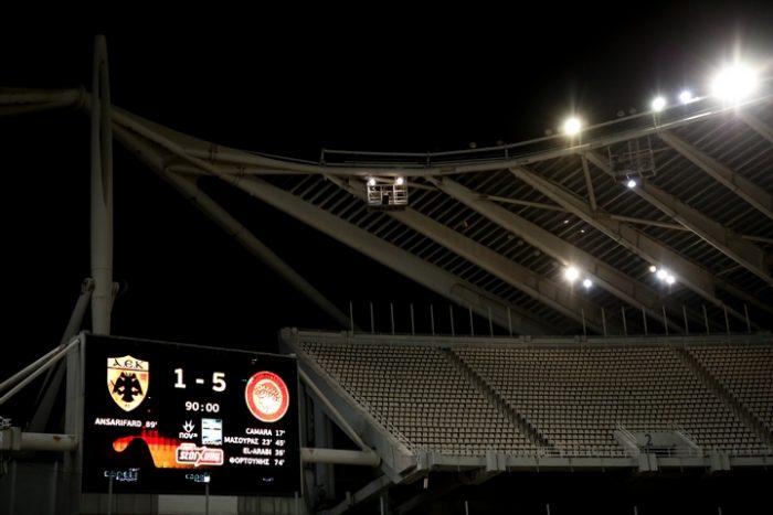 ΑΕΚ Ολυμπιακός 1-5