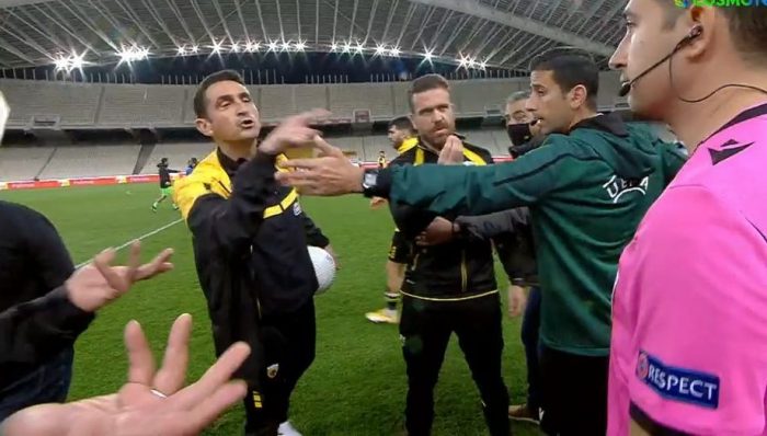 Χιμένεθ διαμαρτυρίες έξαλλος ΑΕΚ ΠΑΟΚ