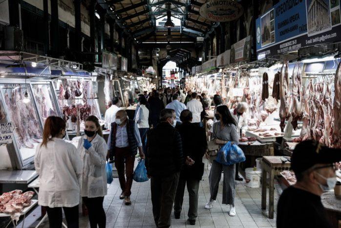 Πάσχα κρούσματα βαρβάκειος αγορά