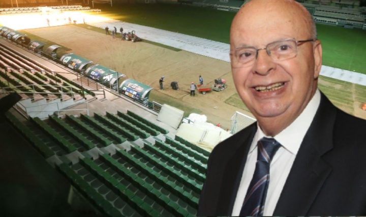 Λεωφόρος μπουλντόζες έργα χλοοτάπητας αγωνιστικός χώρος