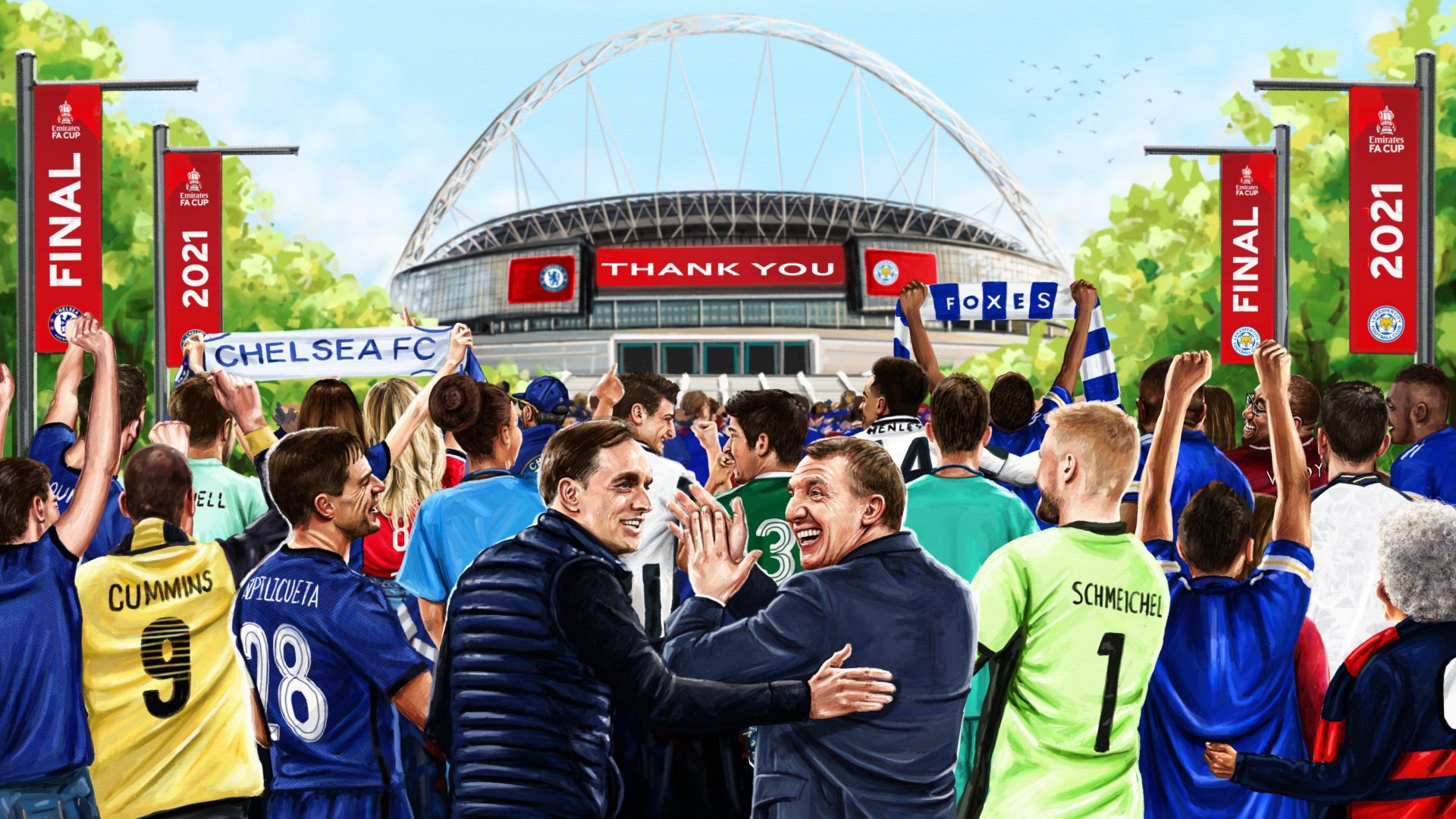Τελικός κυπέλλου Αγγλίας Τσέλσι λέστερ