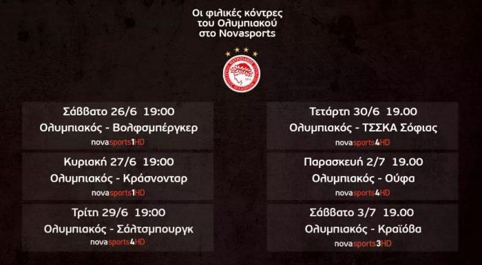 nova ολυμπιακός